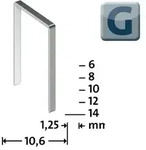 Novus Flachdrahtklammer G Typ 11 10 mm 5.000 St&uuml;ck
