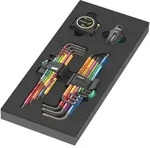 Wera 9740 Schaumstoffeinlage Winkelschl&uuml;ssel Set 1, 20-teilig