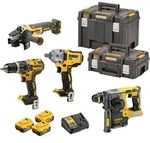 DeWalt Akku-Kombopack DCK428P3T-QW - 4tlg. - 18V - 3x 5,0Ah Akku - TSTAK-Box