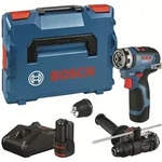 Bosch Akku-Bohrschrauber GSR 12 V-35 FC + GFA 12-H , GFA 12-B , L-BOXX, 2 Akkus