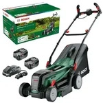 Bosch Akku-Rasenm&auml;her UniversalRotak 2x18V-37-550 mit 2 Akkus 4,0 Ah + Ladeger&auml;t
