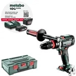 Metabo Akku 3-Gang Bohrschrauber BS 18 LTX-3 BL Q I Metal 18V Solo + metaBOX