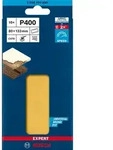 Bosch Expert Schleifpapier C470 80x133mm mit 8 L&ouml;cher K400 10er VE 2608900885