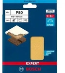 Bosch Expert Schleifpapier C470 115x107mm mit 6 L&ouml;cher K80 10er VE 2608900892