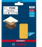 Bosch Expert Schleifpapier C470 115x107mm mit 6 L&ouml;cher K240 10er VE 2608900895