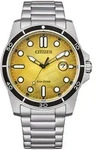 Citizen Herren Armbanduhr Solar AW1816-89X Eco Drive Edelstahl