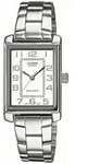 Casio Damen Armbanduhr LTP-1234PD-7BEG analog Edelstahl
