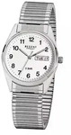 Regent Herren Armbanduhr F-292 Edelstahl Zugband
