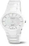 Boccia Damen Armbanduhr 3216-01 Titan Ceramic wei&szlig;