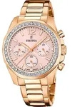 Festina Damen Armbanduhr Boyfriend Rainbow F20639/6 Chronograph Edelstahl...