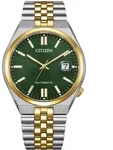 Citizen Herren Armbanduhr NK0024-54X Tsuyosa 60 Automatic Edelstahl bicolor