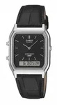 Casio Armbanduhr AQ-230EL-1AEF analog-digital mit Lederband