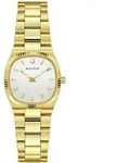 Bulova Damen Armbanduhr 97L189 Classic Edelstahl goldplattiert