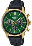 Casio Herren Armbanduhr Edifice EFR-575CL-3AEF Chronograph Edelstahl gold IP Led...