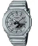 Casio Herren Armbanduhr G-Shock GM-2100YM-8AER analog digital silberfarben