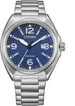 Citizen Herren Armbanduhr AW1571-76L Eco-Drive Solar Edelstahl