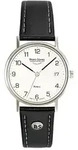 Bruno S&ouml;hnle Damen Armbanduhr 17-13106-221 Rondo Edelstahl Lederband schwarz