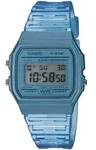 Casio Damen Armbanduhr F-91WS-2EF hellblau digital