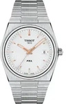Tissot Armbanduhr T137.410.11.031.00 PRX 40 mm Edelstahl mit silberfarbigem...