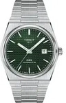 Tissot Armbanduhr T137.407.11.091.00 PRX 40 mm Automatik Edelstahl mit dunkelgr&uuml;...