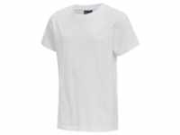 Hmlred Basic T-shirt S/S Kids - Weiß - 116
