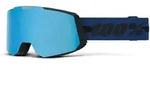 100% Snowcraft Skibrille - HiPER Mirror Lens schwarz blau