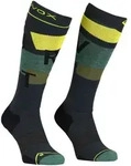 Ortovox Freeride Long Socks Cozy Skisocken Herren black steel - 39-41