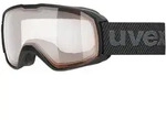 uvex Goggle xcitd V Skibrille black matt/vario red mirror