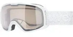 uvex S5506441031, uvex Goggle xcitd V Skibrille white matt/vario silver mirror
