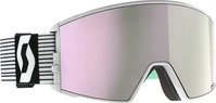 SCOTT 414504-4059366, Scott Goggle React AMP pro Skibrille white