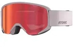 Atomic Goggle Savor M Photo Skibrille grey pink