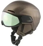 Alpina Oro QV Mips Skihelm Visier sepia metallic - 51-55cm