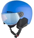 Alpina Zupo Visor Q-Lite Skihelm Kinder blue matt - 54-58cm