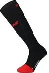 Lenz Heat Sock 6.1 Toe Cap Merino Compression Heizsocken schwarz - 45-47