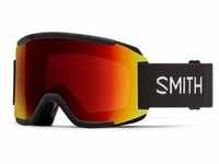 Smith Squad Skibrille Goggle Black ChromaPop Photochromic Red Mirror