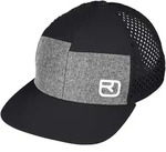 Ortovox Logo Air Trucker Cap Kappe M&uuml;tze Schildkappe black raven