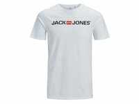 Herren Kurzarm-T-Shirt JJECORP LOGO TEE SS O-NECK NOSS Jack & Jones 12137126 Weiß