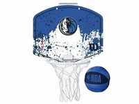 Basketballkorb Wilson Dallas Mavericks Mini Blau
