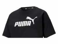Damen Kurzarm-T-Shirt Puma CROPPED LOGO TEE 586866 01 Schwarz - L