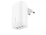 Belkin Boost Charge 65W USB-C Wandladeger&auml;t - 3 port - Wei&szlig;