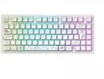 Dark Project ALU81 Gaming Tastatur RGB - Terra Nova [g3ms Moonstone] - Wei&szlig;
