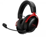 HyperX Cloud III S Drahtloses Headset - Rot/Schwarz
