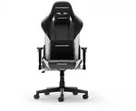 DXRacer PRINCE Gaming Stuhl Schwarz & Wei&szlig; PVC Leder L