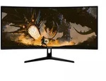 Arozzi Nova 34" Curved VA 3440x1440 165 Hz Gaming Monitor - Schwarz