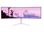 Arozzi Nova 49" Curved VA 5120x1440 165 Hz Gaming Monitor - Pink