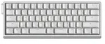Wooting 60HE V2 Tastatur - ANSI Split Spacebar - Silver Aluminum