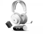 SteelSeries Arctis Nova Pro Omni Kabelloses Gaming‐Headset - Wei&szlig;