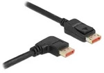 Delock DisplayPort Kabel 1.4 (4k/8k) - Rechts gewinkelt - Schwarz - 3m