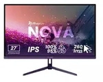 Arozzi Nova 27" IPS 2560x1440 260Hz Gaming-Monitor - Lila