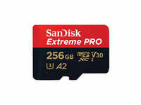 SanDisk Speicherkarte Extreme Pro MicroSDXC - 256GB SDSQXCZ-256G-GN6MA